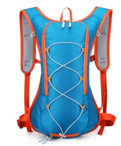 Hydration Backpack Hiking Running Cycling Biking Outdoor Waterproof Pack - Blue