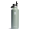 Hydro Flask 21oz/621ml Standard with Straw Cap - Agave