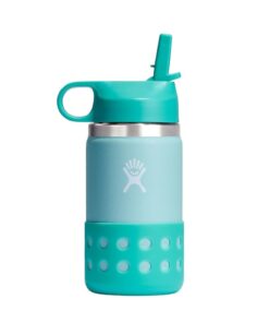 Hydro Flask Wide Mouth Kid wStraw 12oz-Dew-352ml
