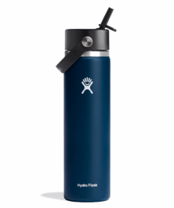 Hydro Flask Wide Mouth with Straw Cap 24oz/710ml - Indigo