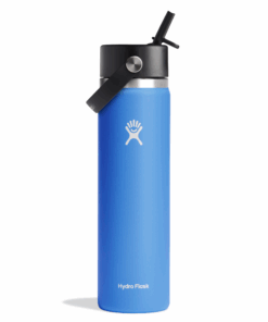 Hydro Flask Wide Mouth wStrawCap 24oz-Cascade-709ml
