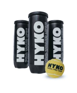 Hyko - Pro Tour Padel Balls - 3 Cans x 3 Balls