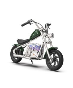 Hyper GOGO - Cruiser 12 Plus Kids Motorcycle - Green