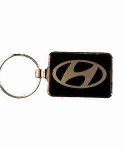 Hyundai Stainless Steel Tag Keyring