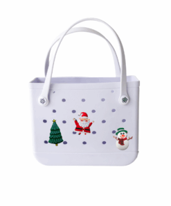 I am Flourish Midi Bag: Christmas Collection - White