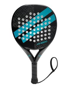 Ianoni Padel Racket Bat - Carbon Fiber Surface With Eva Memory Flex Foam - Black Blue