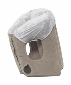 Iconix 2 in 1 Inflatable Travel Arm and Head Rest - Grey