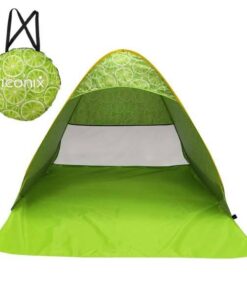 Iconix Pop-Up Beach and Camping Tent - Lime Green