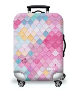 Iconix Printed Luggage Protector Cover- Mermaid Moments - XL