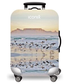 Iconix Printed Luggage Protector Cover - Table Mountain Morning Glory - XL