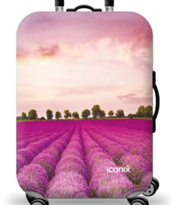 Iconix Printed Luggage Protector - Lavender Fields - XL