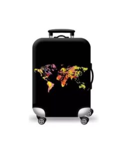 Iconix Printed Luggage Protector | World Map - S
