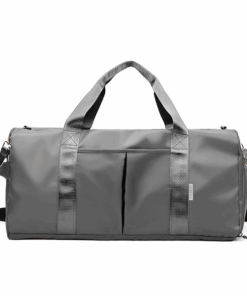 Iconix Unisex Gym Bag with Wet & Dry Storage - Grey