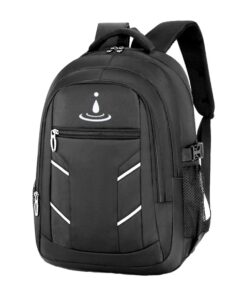 iDemoo - Carracas Large Backpack - Laptop Backpack - Black