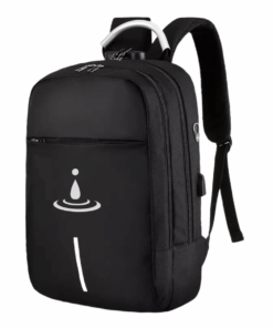 iDemoo Premium 16 Inch Laptop Backpack with USB Charging Port - Anti-Theft - Black