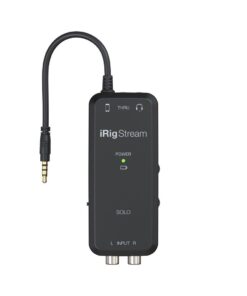 IK Multimedia iRig Stream Solo Streaming Interface