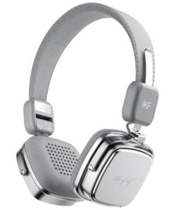 IKF - R2 - Wireless Retro Headphones With Hi-Fi Stereo Sound - Silver