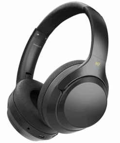 iKF - Wireless HD Dual Core Speaker Headset with Bluetooth V5.3 - Black