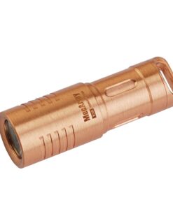 Illumine 130 Lumen Mini Rechargeable Keychain Flashlight (Copper/Brass) - Copper