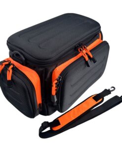 ILURE Fishing Tackle Bag - Orange, Black