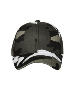 Imaging Architects Basic 6 Panel Camo Cap - Black Camo