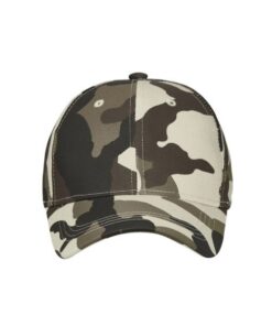 Imaging Architects Basic 6 Panel Camo Cap - Brown Camo