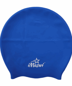 iMaswi Adults/Teens Extra Large XL Swim Caps - Braids/ Dreadlocks/Afro - Blue