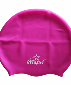 iMaswi Adults/Teens Large Swim Caps - Braids/ Dreadlocks/ Afro/ Curly hair - Pink