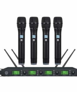 Imix K-9004 Wireless 4 Handheld Microphone System