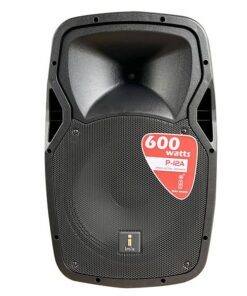 Imix P-12a 12" Active Loudspeaker Plastic 600w with Wheels
