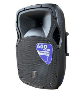 Imix Party 12"x2 Speaker Stand Microphone Wired Complete Set Bluetooth