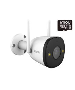IMOU Bullet 2 Outdoor 4MP Wi-Fi Camera with IMOU 64GB Micro SDXC Card