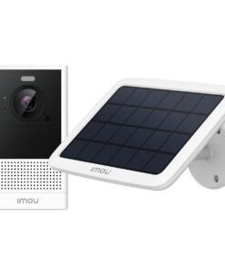 IMOU Cell 2 4MP Outdoor Battery Operated Wi-Fi Camera and Solar Panel Kit