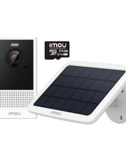 IMOU Cell 2 4MP Wire Free Camera + Solar Panel + IMOU 64GB Micro SDXC Card