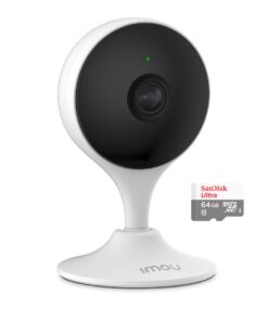 IMOU Cue 2 Wi-Fi Camera 1080P + SanDisk Ultra 64GB Micro SDXC Card