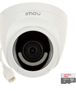 IMOU Turret 2MP Wi-Fi Security Camera + SanDisk Ultra 64GB Micro SDXC Card