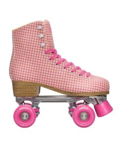 Impala Quad Rollerskate - Pink Tartan - UK 8