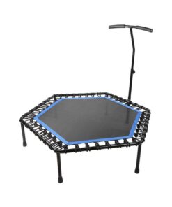 Indoor Adjustable Handle Fitness Trampoline TI-73