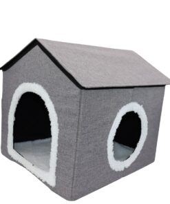 Indoor House-Shaped Pet Bed