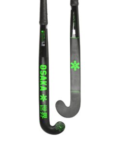Indoor Pro Tour 10 2.0 Low Bow Iconic Black Hockey Stick - 36.5'