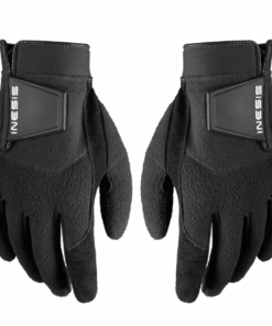Inesis Men's Winter Golf Gloves Pair - CW Black - M
