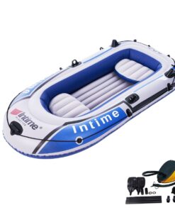 Inflatable Boat With Oars Set