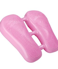 Inflatable Foot Body Gym Fitness Yoga Wobble Stability Balance Cushion - Pink