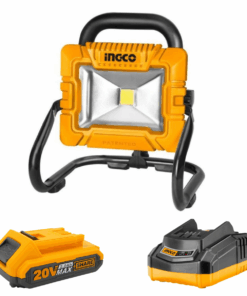 Ingco - Lithium-Ion Work Lamp 20V Kit (Charger + Battery (2.0AH) Included)