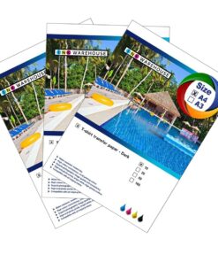 Ink Warehouse A4 Dark T-Shirt Transfer Paper (10 Sheets) combo x 3