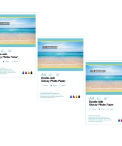 INKWAREHOUSE A4 200 GSM Double-side Gloss Photo Paper-50 Sheets(COMBO X 3)