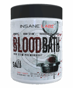 Insane Labz Non Stim Pre-Workout - Blood Bath SAW Fruit Punch