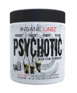 Insane Labz Psychotic SAW Pre-Workout Powder Fruit Punch - 217g