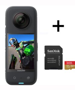 Insta360 X3 + Sandisk 64GB Extreme Micro SD card Bundle