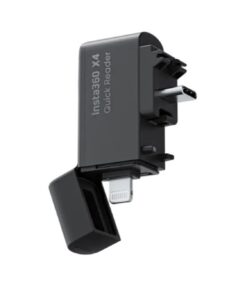Insta360 X4 Quick Reader: Fast USB 3.0 Transfers & Dual Plug Compatibility
